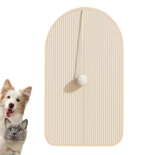Duroecsain Kratzmatte für Katzen, Kratzmatte aus Sisal für Katzen | Strapazierfähiges Tablett für Sofa, Wand und Innenmöbel für Kätzchen Duroecsain Kratzmatte für Katzen, Kratzmatte aus Sisal für Katzen | Strapazierfähiges Tablett für Sofa, Wand und Innenmöbel für Kätzchen von Duroecsain