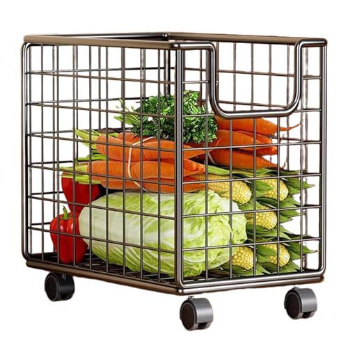 Duroecsain Küchenwagen | Stapelbarer Rollwagen Mit Rädern | 360° Drehbarer Tragbarer Organizer Für Küche Waschraum Badezimmer Obst Snacks Duroecsain Küchenwagen | Stapelbarer Rollwagen Mit Rädern | 360° Drehbarer Tragbarer Organizer Für Küche Waschraum Badezimmer Obst Snacks von Duroecsain