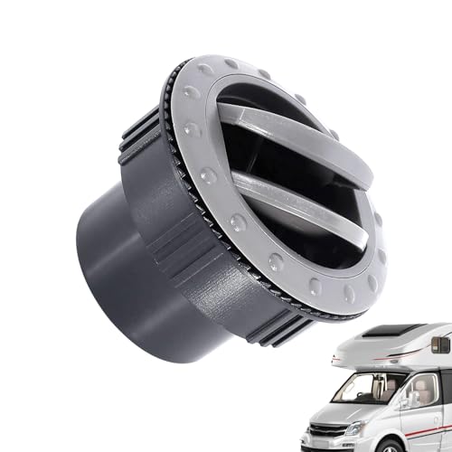 Duroecsain Lüftungsgitter Für Klimaanlage Am Armaturenbrett | Wohnmobil Luftauslass | Runder Drehknopf Auslass Deflektor Für Dach Automobile LKW Boote Yachten Duroecsain Lüftungsgitter Für Klimaanlage Am Armaturenbrett | Wohnmobil Luftauslass | Runder Drehknopf Auslass Deflektor Für Dach Automobile LKW Boote Yachten von Duroecsain