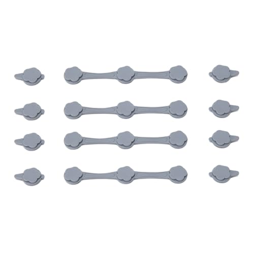 Duroecsain Magnete für Fritteuse, ohne Öl, Magnetverschluss, 4-teiliges Küchenzubehör, hitzebeständig, für Seniorenwohnungen und Spieße von Duroecsain