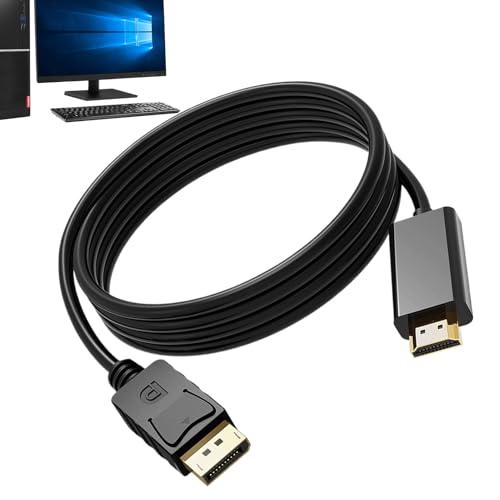 Duroecsain Monitorkabel – Kabel uni-direktional, hohe Geschwindigkeit, Datenkabel, 1,8 m, hohe Geschwindigkeit, Ersatzteil für PC und Büro Duroecsain Monitorkabel – Kabel uni-direktional, hohe Geschwindigkeit, Datenkabel, 1,8 m, hohe Geschwindigkeit, Ersatzteil für PC und Büro von Duroecsain