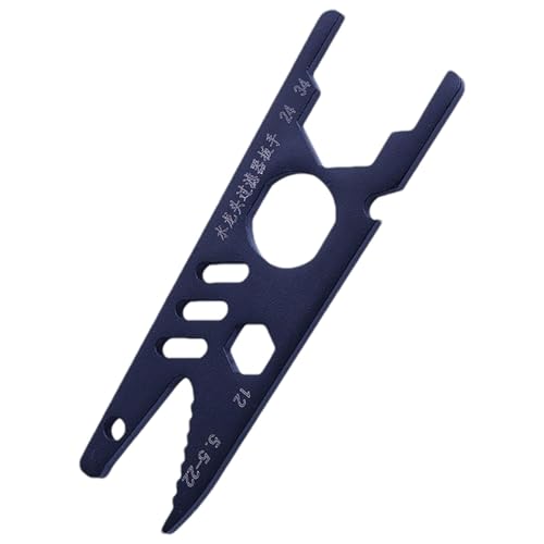 Duroecsain Multifunktionaler Spülbeckenschlüssel, Küchenhahnschlüssel, Doppelkopf-Metallschneider für Klempnerarbeiten, Klempner-Werkzeug, Auto-Reparatur-Werkzeug Duroecsain Multifunktionaler Spülbeckenschlüssel, Küchenhahnschlüssel, Doppelkopf-Metallschneider für Klempnerarbeiten, Klempner-Werkzeug, Auto-Reparatur-Werkzeug von Duroecsain