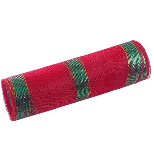 Duroecsain Netzband für Weihnachtsbaum, Weihnachtsmaschenband – Rollen für die Herstellung von Kränzen – 10 Zoll x 30 Fuß für Kunsthandwerk Duroecsain Netzband für Weihnachtsbaum, Weihnachtsmaschenband – Rollen für die Herstellung von Kränzen – 10 Zoll x 30 Fuß für Kunsthandwerk von Duroecsain