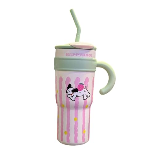 Duroecsain Niedliche Tassen mit Deckel und Strohhalm, Kaffeebecher mit Strohhalm | Cartoon-isolierter Becher mit Strohhalm für Kaffee – Thermobecher 700 ml/1200 ml, Trinkbecher aus Duroecsain Niedliche Tassen mit Deckel und Strohhalm, Kaffeebecher mit Strohhalm | Cartoon-isolierter Becher mit Strohhalm für Kaffee – Thermobecher 700 ml/1200 ml, Trinkbecher aus von Duroecsain