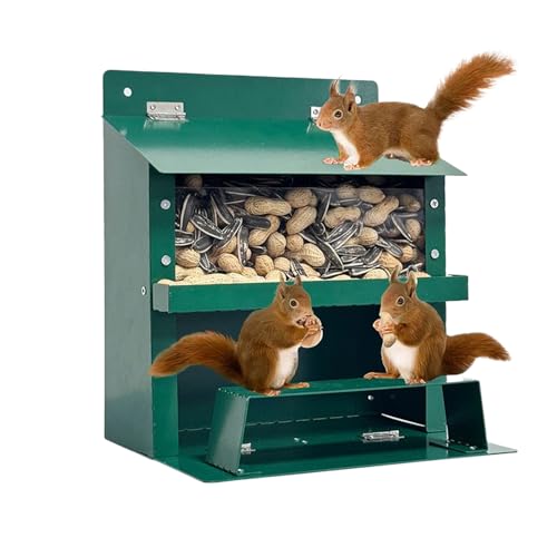 Duroecsain Picknick-Tisch für Eichhörnchen | Futterstation für den Außenbereich für Tiere | wetterfeste Dekoration zum Füttern von Wildtieren im Garten, Park oder Vögel Duroecsain Picknick-Tisch für Eichhörnchen | Futterstation für den Außenbereich für Tiere | wetterfeste Dekoration zum Füttern von Wildtieren im Garten, Park oder Vögel von Duroecsain