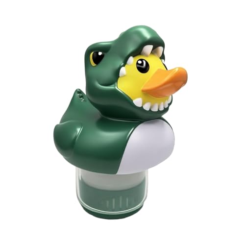 Duroecsain Pool Chlor Tabs Schwimmer,Schwimmbad-Schwimmer Für Chlortabletten | Wartungszubehör Für Garten Terrasse Hof Und Haus Schwimmbad von Duroecsain