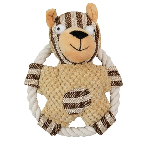 Duroecsain Quietschendes Seilspielzeug für Hunde, interaktives Spielzeug mit Anti-Stress-Kratzbrett für Welpen und Erwachsene, Beißspiel und beruhigender Begleiter für mittelgroße bis große Hunde Duroecsain Quietschendes Seilspielzeug für Hunde, interaktives Spielzeug mit Anti-Stress-Kratzbrett für Welpen und Erwachsene, Beißspiel und beruhigender Begleiter für mittelgroße bis große Hunde von Duroecsain