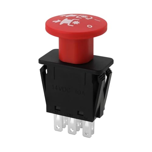 Duroecsain Rasenmäherknopf | Bremssystem in Pilzform – Zubehör Schneideplatte für Erwachsene, professionelle Anfänger, Effizienz beim Mähen von Duroecsain