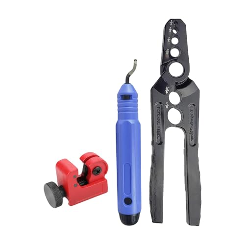 Duroecsain Reparaturstift mit flachem Rohr, runder Zange mit Kupferrohr, 3 Stück, 6 manuelle Löcher aus Kupfer, Rounder – Crivent, Handwerkzeugschneider für Thanksgiving, Weihnachten Duroecsain Reparaturstift mit flachem Rohr, runder Zange mit Kupferrohr, 3 Stück, 6 manuelle Löcher aus Kupfer, Rounder – Crivent, Handwerkzeugschneider für Thanksgiving, Weihnachten von Duroecsain