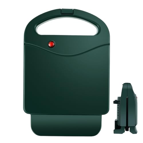 Duroecsain Sandwichmaker Presse | Kompakter Sandwichmaker - 650W Leicht Zu Reinigen Für Küche Frühstück Burger Steaks Sandwiches von Duroecsain