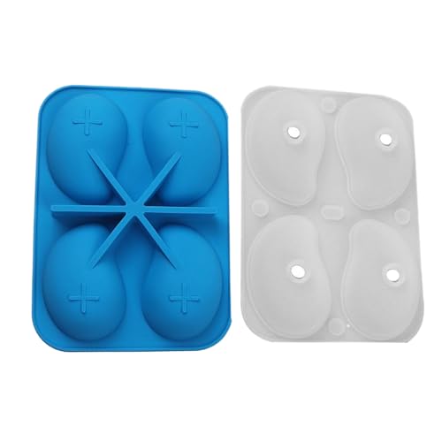 Duroecsain Schaumformen Silikon | 3D Mangoförmige Seifenformen - Einfaches Entformen Backform Mit 4 Fächern Für Hochzeitskuchen Dekorateure Und Hausbäcker Duroecsain Schaumformen Silikon | 3D Mangoförmige Seifenformen - Einfaches Entformen Backform Mit 4 Fächern Für Hochzeitskuchen Dekorateure Und Hausbäcker von Duroecsain