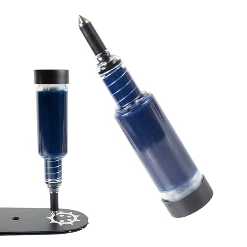 Duroecsain Schmierwerkzeug für Kettensäge, rostfreies Schmierwerkzeug für Rasenmäher – mit Schmiermittel, einfaches Nachfüllen, Wartungsmaterial für Führungskette und Maschinen von Duroecsain