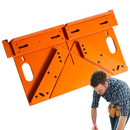 Duroecsain Schnittführung für Türen und Fenster, Winkelschneidassistent, 45 und 90 Grad, für Fenster in der Holzbearbeitung, Designwerkzeug für Holzbearbeitung von Duroecsain