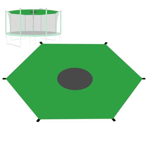 Duroecsain Schutzhülle für Trampolin | Sonnenschutz-Abdeckung für Trampolin – Sonnenschutzplane für Garten, Terrasse und Hinterhof von Duroecsain