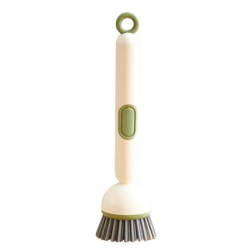 Duroecsain Seifenspenderbürste, Spülbürste mit Griff, verstellbare Reinigung für Küche, Bad, Reisen, Zuhause, Spüle, Glas, Töpfe Duroecsain Seifenspenderbürste, Spülbürste mit Griff, verstellbare Reinigung für Küche, Bad, Reisen, Zuhause, Spüle, Glas, Töpfe von Duroecsain