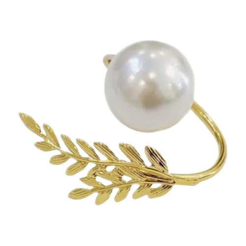 Duroecsain Serviettenringe, goldene Serviettenringe – Serviettenhalter mit Perle | Hochzeitstischdekoration für Abschlussfeier, Weihnachten, Esszimmer, Geburtstag, Glühen Duroecsain Serviettenringe, goldene Serviettenringe – Serviettenhalter mit Perle | Hochzeitstischdekoration für Abschlussfeier, Weihnachten, Esszimmer, Geburtstag, Glühen von Duroecsain