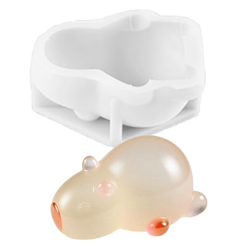 Duroecsain Silicone Formen, Capybara Silikonsüßigkeitenformen, Antihaft Handwerkswerkzeug Für Muffins Seife Und Pudding Verzierung von Duroecsain