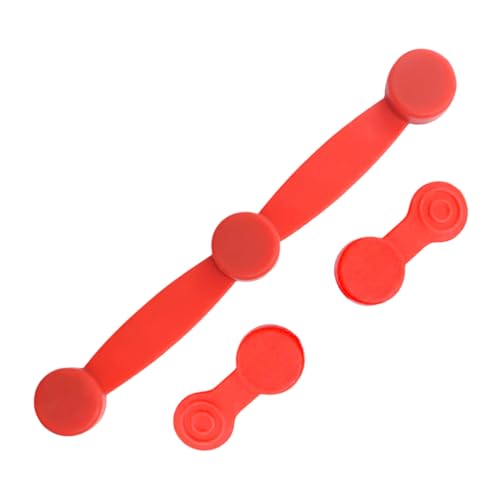 Duroecsain Silikon-Fritteusenschnallen, magnetisch, Fritteusen-Fritteusen-Futterhalter-Set, wiederverwendbare Silikon-Küchenutensilien Duroecsain Silikon-Fritteusenschnallen, magnetisch, Fritteusen-Fritteusen-Futterhalter-Set, wiederverwendbare Silikon-Küchenutensilien von Duroecsain