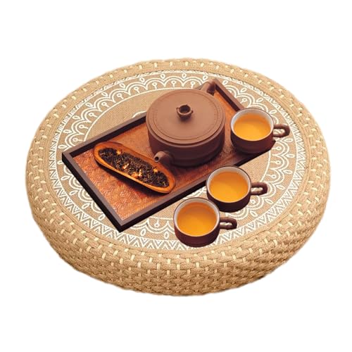 Duroecsain Sitzkissen - Tatami-Kissen zum Sitzen auf dem Boden | Boho-Kissen für Meditation, Yoga zu Hause und Entspannung Duroecsain Sitzkissen - Tatami-Kissen zum Sitzen auf dem Boden | Boho-Kissen für Meditation, Yoga zu Hause und Entspannung von Duroecsain