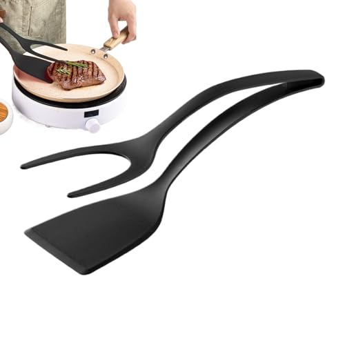 Duroecsain Spiegeleier-Wender | Küchenzange zum Wenden von Spiegeleiern,Flexibler Und Ergonomischer Bratwender Küchenhelfer Für Steaks Burger Pfannkuchen Duroecsain Spiegeleier-Wender | Küchenzange zum Wenden von Spiegeleiern,Flexibler Und Ergonomischer Bratwender Küchenhelfer Für Steaks Burger Pfannkuchen von Duroecsain