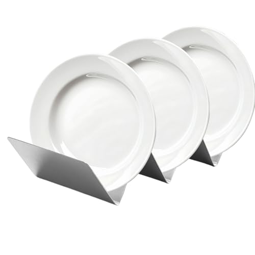 Duroecsain Takoshalter | Tablett aus Edelstahl für Tacos – rutschfestes Kochzubehör aus Metall – Servierplatte für Empfänge, Restaurants, Tortillas und Pfannkuchen von Duroecsain