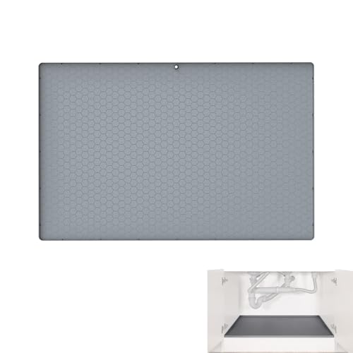 Duroecsain Teppich unter der Küchenspüle, wasserdichte Unterlage für die Spüle, spülmaschinengeeignet, schmutzabweisend, 34 x 22 Zoll, unter der Spüle, inkl Duroecsain Teppich unter der Küchenspüle, wasserdichte Unterlage für die Spüle, spülmaschinengeeignet, schmutzabweisend, 34 x 22 Zoll, unter der Spüle, inkl von Duroecsain