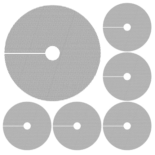 Duroecsain Übertopf, Bodenschutz für Pflanzgefäße im Freien, 6 Stück, zuschneidbare Übertöpfe für Garten, Landschaftsbau, Gewächshaus Duroecsain Übertopf, Bodenschutz für Pflanzgefäße im Freien, 6 Stück, zuschneidbare Übertöpfe für Garten, Landschaftsbau, Gewächshaus von Duroecsain