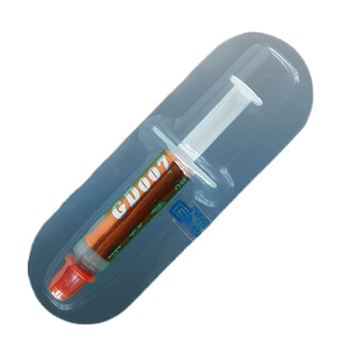Duroecsain Wärmeleitpaste für Computer | Bestehend aus Wärmeableitung, leitfähiges Fett aus Silikon, Spritze für elektronische Komponenten, Haus, CPU-Drucker von Duroecsain