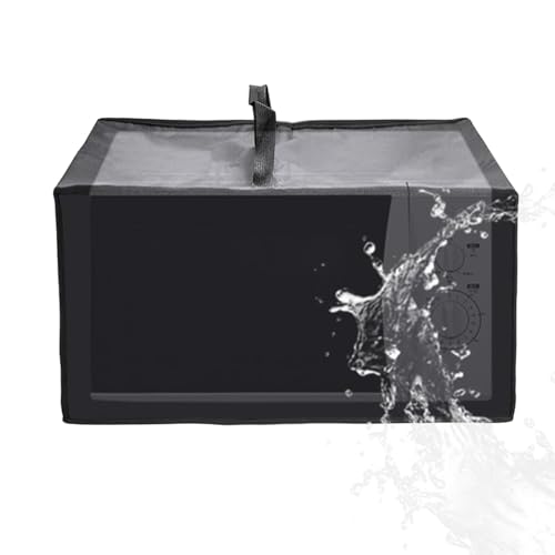 Duroecsain Wasserdichte Abdeckung für Toaster, Stoffabdeckung für Toaster, staubdichte Stoffabdeckung für Mikrowellen-Toaster mit angebrachtem Griff, Schutzabdeckung von Duroecsain