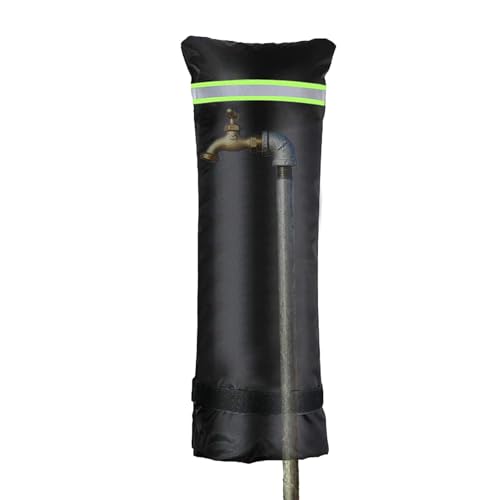 Duroecsain Wasserhahnabdeckungen für den Außenbereich für den Winter | Außenwasserhahnabdeckung mit reflektierenden Sicherheitsstreifen, isolierte Winterabdeckung für Wasserhahn, langlebige Duroecsain Wasserhahnabdeckungen für den Außenbereich für den Winter | Außenwasserhahnabdeckung mit reflektierenden Sicherheitsstreifen, isolierte Winterabdeckung für Wasserhahn, langlebige von Duroecsain