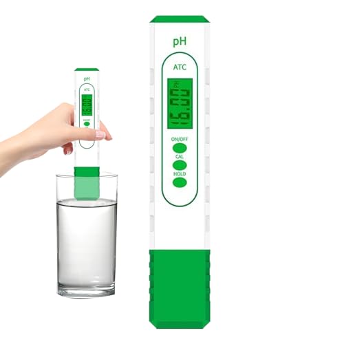 Duroecsain Wasserleser, Messgerät für Pools und Aquarien, wasserdichter Wasserqualitätstest für Aquarien, Gartenarbeit und Heimgebrauch Duroecsain Wasserleser, Messgerät für Pools und Aquarien, wasserdichter Wasserqualitätstest für Aquarien, Gartenarbeit und Heimgebrauch von Duroecsain