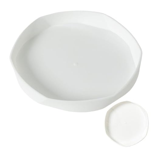 Duroecsain Wasserschale für Blumenkasten, Untersetzer für Blumentöpfe, runde Wasserschale für Blumentöpfe, Abtropfschale für Blumentöpfe, Kaktus-Topfhalter, Drainagebasis, Wasserschale für Töpfe Duroecsain Wasserschale für Blumenkasten, Untersetzer für Blumentöpfe, runde Wasserschale für Blumentöpfe, Abtropfschale für Blumentöpfe, Kaktus-Topfhalter, Drainagebasis, Wasserschale für Töpfe von Duroecsain