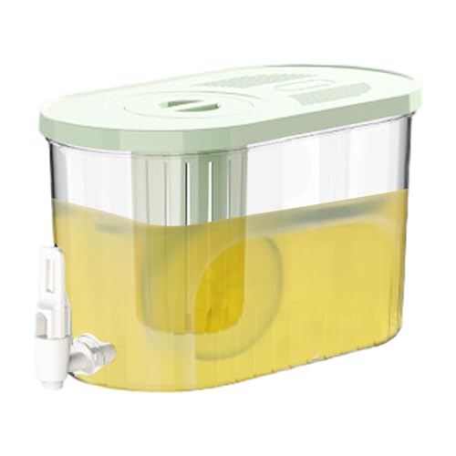 Duroecsain Wasserspender für Kühlschrank, Wasserfilterspender für Kühlschrank | Wasserkocher mit Filter für Getränke für Kühlschrank - Tee-Eimer, Kaltkrug Duroecsain Wasserspender für Kühlschrank, Wasserfilterspender für Kühlschrank | Wasserkocher mit Filter für Getränke für Kühlschrank - Tee-Eimer, Kaltkrug von Duroecsain