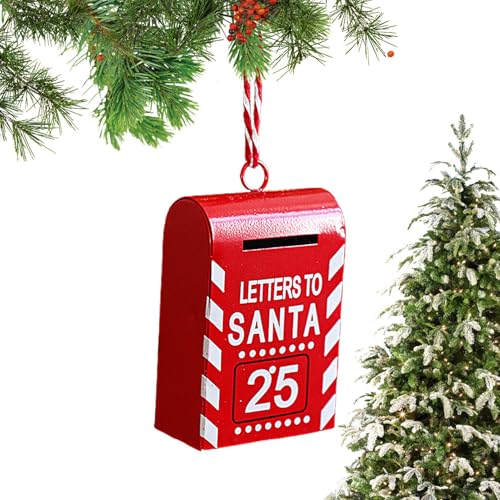 Duroecsain Weihnachtsbriefkasten-Verzierung, Briefkastenverzierung | Briefe an den Briefkasten des Weihnachtsmanns | Weihnachtsbaumschmuck, Hängender Briefkasten, Briefkasten Duroecsain Weihnachtsbriefkasten-Verzierung, Briefkastenverzierung | Briefe an den Briefkasten des Weihnachtsmanns | Weihnachtsbaumschmuck, Hängender Briefkasten, Briefkasten von Duroecsain