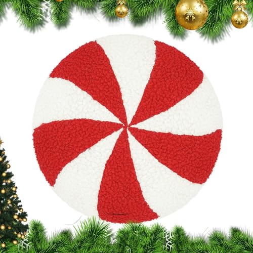 Duroecsain Weihnachtskissen, Bonbonkissen, Weihnachtskissen – Kissen für Winterferien von 33 cm | Winter-Dekokissen in Form von Süßigkeiten, weich, für Zuhause Duroecsain Weihnachtskissen, Bonbonkissen, Weihnachtskissen – Kissen für Winterferien von 33 cm | Winter-Dekokissen in Form von Süßigkeiten, weich, für Zuhause von Duroecsain