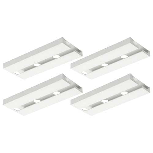 Duroecsain Weinglashalter für Weingläser, 4 Stück, selbstklebend, zum Aufhängen für Bar, Küche, Haus, Hotel von Duroecsain