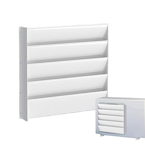 Duroecsain Windabweiser für Klimaanlage – Anpassung der Windrichtung | Windabweiser für Lüftungsschlitze, Konvektoren, Fußböden, Wand, Fenster von Duroecsain