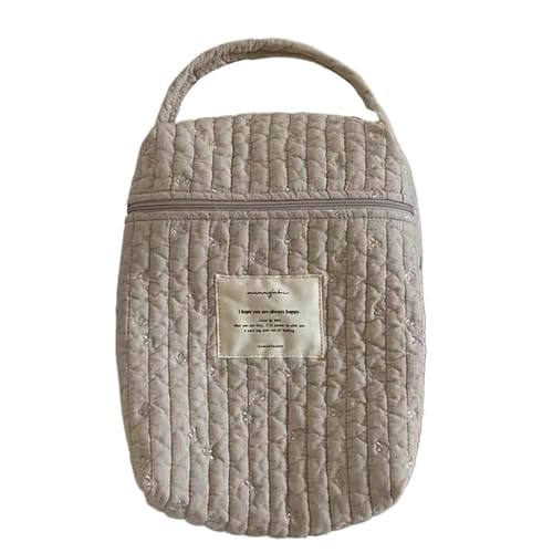 Duroecsain Windeltasche für Windeln, Organizer für Wickeltisch, gesteppte Windeltasche, Cotton Nursery Diaper Caddy Organizer für weiche Windeln, Windelstapler Duroecsain Windeltasche für Windeln, Organizer für Wickeltisch, gesteppte Windeltasche, Cotton Nursery Diaper Caddy Organizer für weiche Windeln, Windelstapler von Duroecsain