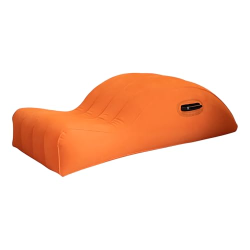 Duroecsain Yogastuhl Relaxsessel | Pilates Unterstützung Couch - Klappbare Yoga Liege Für Kurze Trippe, Aufblasbare Pilates Sofa von Duroecsain