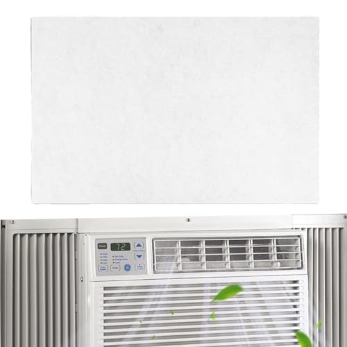 Ersatzfilter für Klimaanlagen | 61 cm x 38 cm x 6 mm Filtermatte für Fenster Klimageräte | Schneidbarer Luftfilter Gegen Staub Pollen Haustiergeruch von Duroecsain