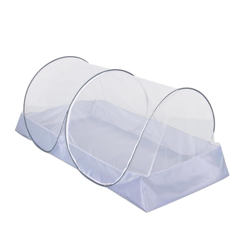 Faltbares Moskitonetz mit Reißverschluss, Maße: 200 x 100 x 73 cm, für Zuhause für Reisen und Camping Faltbares Moskitonetz mit Reißverschluss, Maße: 200 x 100 x 73 cm, für Zuhause für Reisen und Camping von Duroecsain