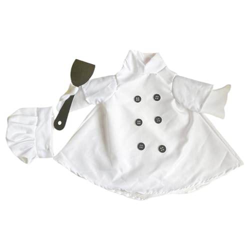Gänse des Kochs, Rasenbekleidung | Kunstdekoration des Gänsekleides im Freien – Chef Thema Ornament Kunstoutfit für Frühling, Outdoor, Hof, Rasen von Duroecsain