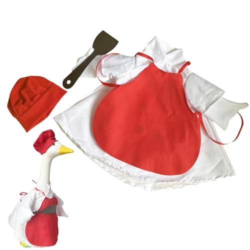 Gänsekleidung Rasen, Gänsekleidung | Kunstdekoration des Gänsekleides im Freien | Chef Thema Ornament Kunstoutfit für Frühling, Outdoor, Hof, Gänsekleidung Rasen, Gänsekleidung | Kunstdekoration des Gänsekleides im Freien | Chef Thema Ornament Kunstoutfit für Frühling, Outdoor, Hof, von Duroecsain