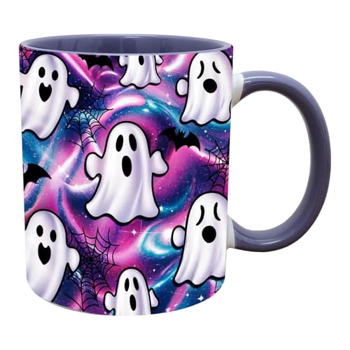 Halloween-Kaffeetasse, Halloween-Horror-Tasse, 400 ml Keramik-Kaffeetasse mit Griff | Getränke-Behälter, saisonale Fotokabinen-Requisiten, Tasse Halloween-Kaffeetasse, Halloween-Horror-Tasse, 400 ml Keramik-Kaffeetasse mit Griff | Getränke-Behälter, saisonale Fotokabinen-Requisiten, Tasse von Duroecsain