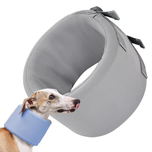 Halsbänder für Hunde zur Genesung, Halsband zur Erholung von Haustieren | Verstellbares Anti-Leck-Halsband für Hunde | Faltbare Pflege bei Wunden, verhindert Tiere Halsbänder für Hunde zur Genesung, Halsband zur Erholung von Haustieren | Verstellbares Anti-Leck-Halsband für Hunde | Faltbare Pflege bei Wunden, verhindert Tiere von Duroecsain