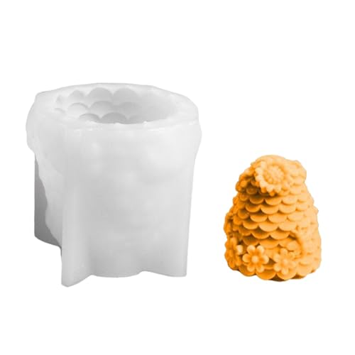 Honigkamm-Silikonform, Honigkamm-Harzform | 3D-Silikon-Kerzenform Zylinderseifenform – Heim-Gastdekoration Harz Honigkamm-Silikonform, Honigkamm-Harzform | 3D-Silikon-Kerzenform Zylinderseifenform – Heim-Gastdekoration Harz von Duroecsain