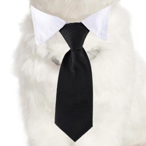 Hundehalsband mit Fliege, Bandana für Hunde – formelles Halsband für Hunde | Fliege aus Baumwolle für Hunde, für Hochzeit, Spaziergang, Valentinstag und Gebrauch von Duroecsain