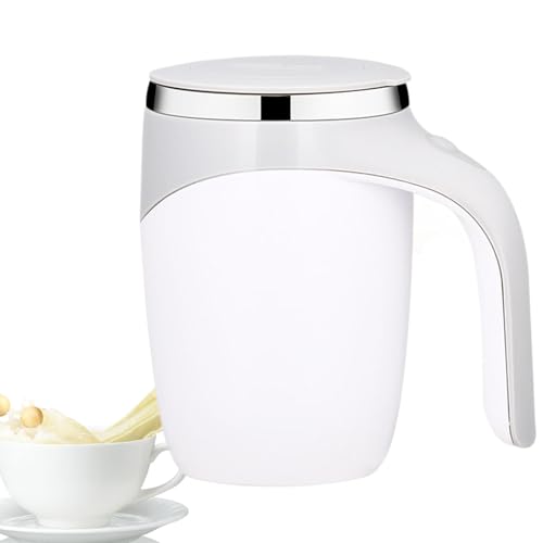 Kaffeebechermischer mit automatischem magnetischem Rührwerk, Rührbecher mit 380 ml Kaffee-Rührwerk, Edelstahl-Kaffeetassen-Mixer, zum Mixen Kaffeebechermischer mit automatischem magnetischem Rührwerk, Rührbecher mit 380 ml Kaffee-Rührwerk, Edelstahl-Kaffeetassen-Mixer, zum Mixen von Duroecsain