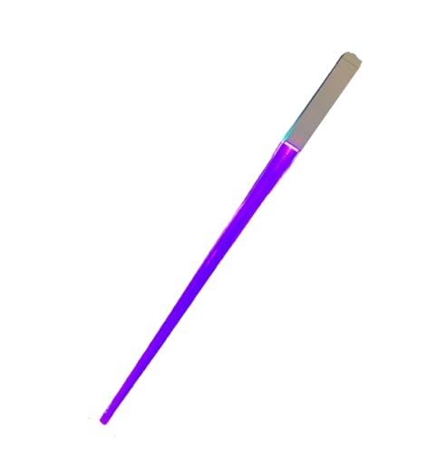 Lichtstäbchen | LED Essstäbchen wiederverwendbar beleuchtet | Tischdekoration für Küche Party Picknick Weihnachten Snacking Camping mit 9 wechselnden Farben von Duroecsain