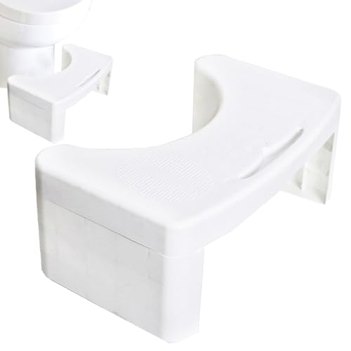 Physiologischer Toilettenhocker – Tritthocker für WC für Erwachsene – kleine Sitzbank Fußstütze für Squatty Anti-Position Physiologischer Toilettenhocker – Tritthocker für WC für Erwachsene – kleine Sitzbank Fußstütze für Squatty Anti-Position von Duroecsain